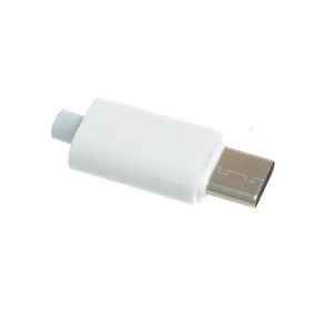 USB typ C 3,1 wtyk na kabel z osłoną