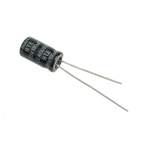 Kondensator niskoimpedancyjny  100uF /25V 6,3x11mm (10szt)