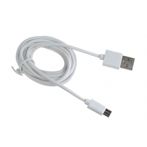 Przyłącze kabel microUSB - USB QuickCharger (2m) -biały
