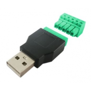 Wtyk USB TYP A  z listwą rozłączną