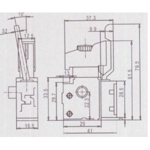 Włącznik wiertarki CELMA z regulacją obrotów