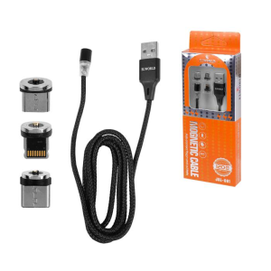 Przyłącze kabel USB - USB typ C USB-C micro Iphone magnetyczny 1,2m