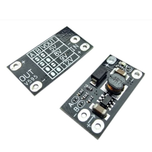 PRZETWORNICA STEP-UP  2,5 - 9V ->5V, 8V, 9V, 12V