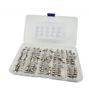 Zestaw bezpieczników WTA 5x20mm szybkich 150szt