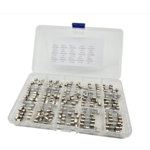 Zestaw bezpieczników WTA-T 5x20mm zwłocznych 150szt