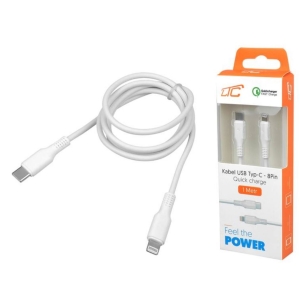 Przyłącze kabel USB typ C - Iphone 8 PIN Quick Charge (1m)