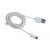 Przyłącze kabel microUSB - USB QuickCharger (1m) -biały