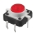 Tact Switch 12x12 mm h=7mm czerwone podświetlenie