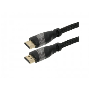 Przyłącze kabel HDMI-HDMI PREMIUM BLACK   ARC  (3m)