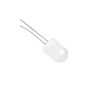 Dioda LED 10mm Biała ciepła matowa (10 szt)