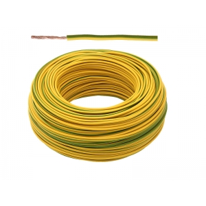 Przewód LgY 1x2,5mm (H07V-K)   żółto-zielony