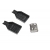 USB typ A gniazdo na kabel z osłoną  (2 szt)   /1048